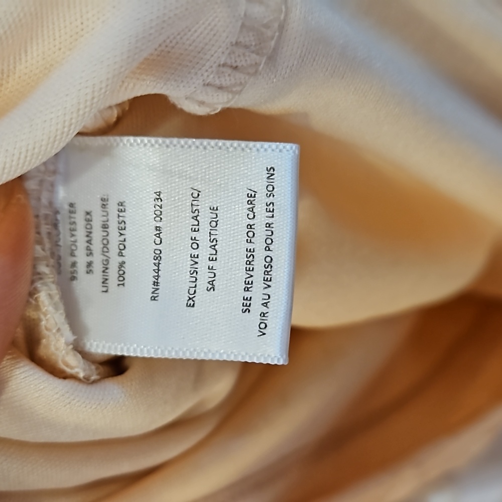 NWT - Material Girl Peach Sparkly Cocktail Dress - Picture 12 of 12